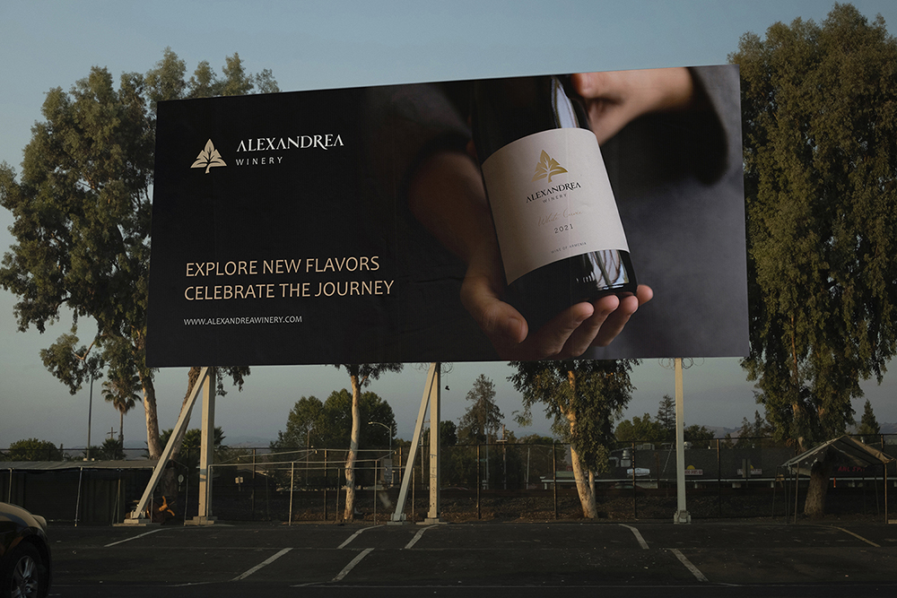 ALEXANDREA WINERY BRANDING