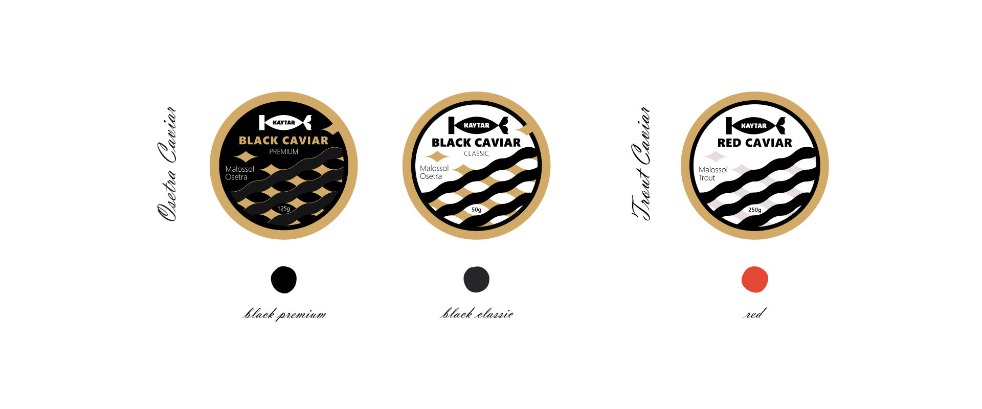 KAYTAR fish products branding