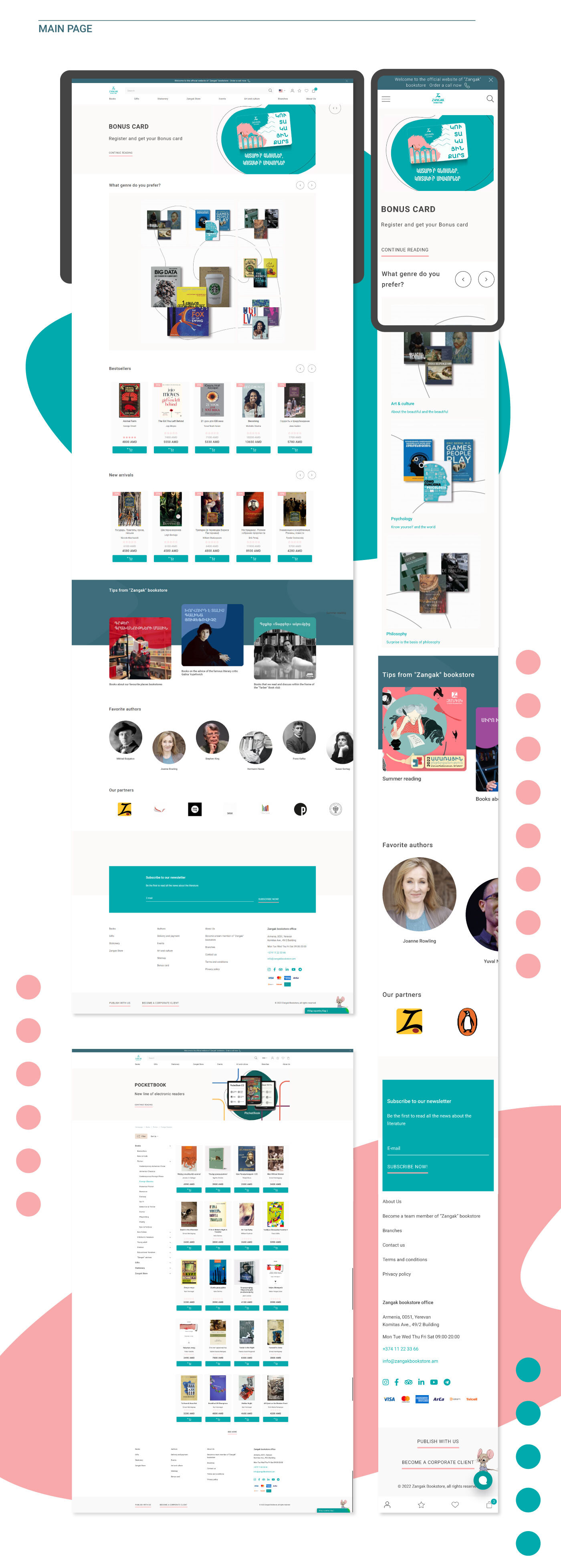 ECOMMERCE WEBSITE FOR ZANGAK BOOKSTORE