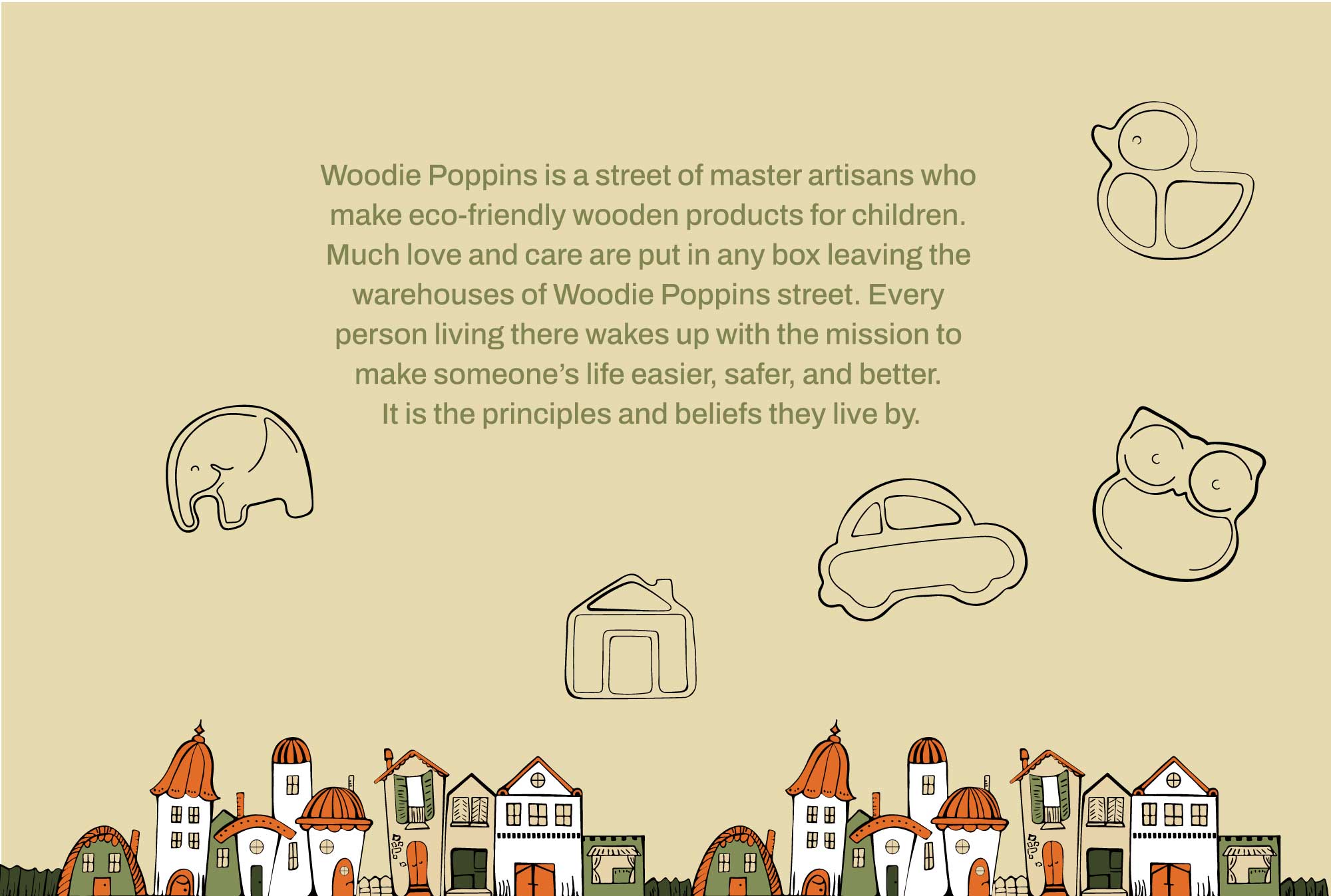 WOODIE POPPINS BRANDING