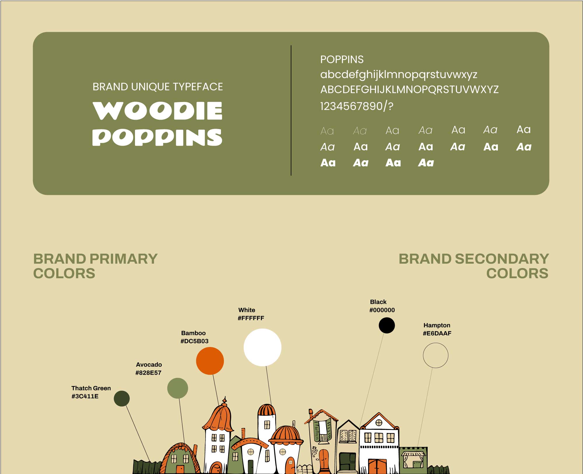 WOODIE POPPINS BRANDING