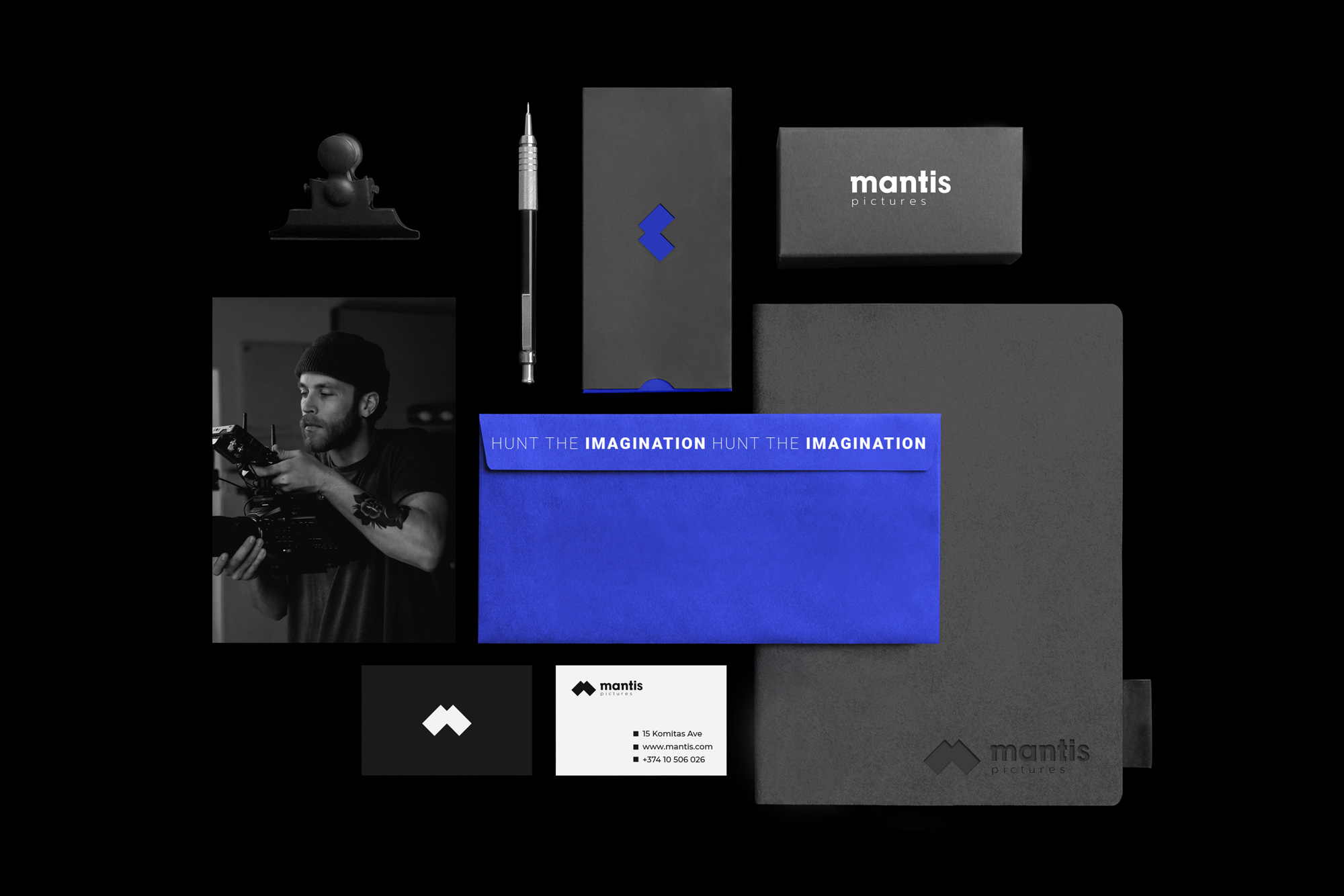 MANTIS PICTURES BRANDING