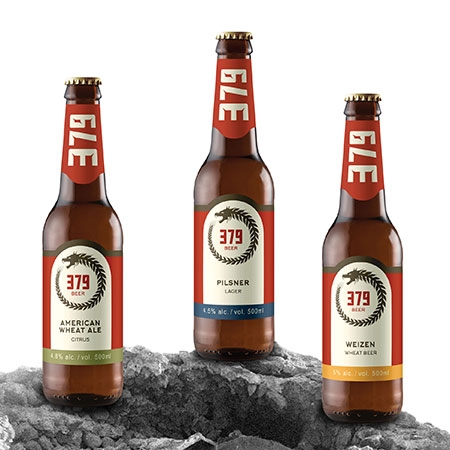 379 BREWING COMPANY BRANDING